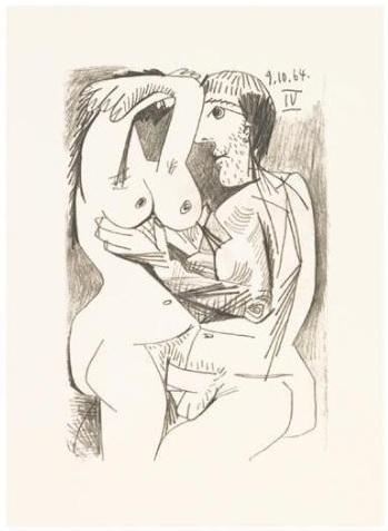 Pablo Picasso drawing
